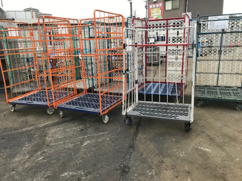 買取りできるカゴ台車と、買取相場