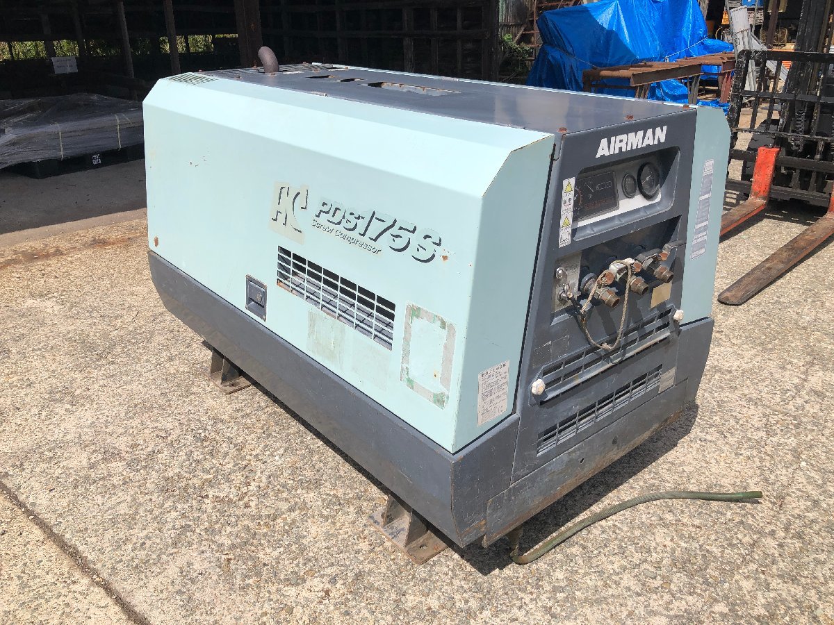 AIRMAN （エアーマン） コンプレッサー PDS175SCの買取価格を紹介