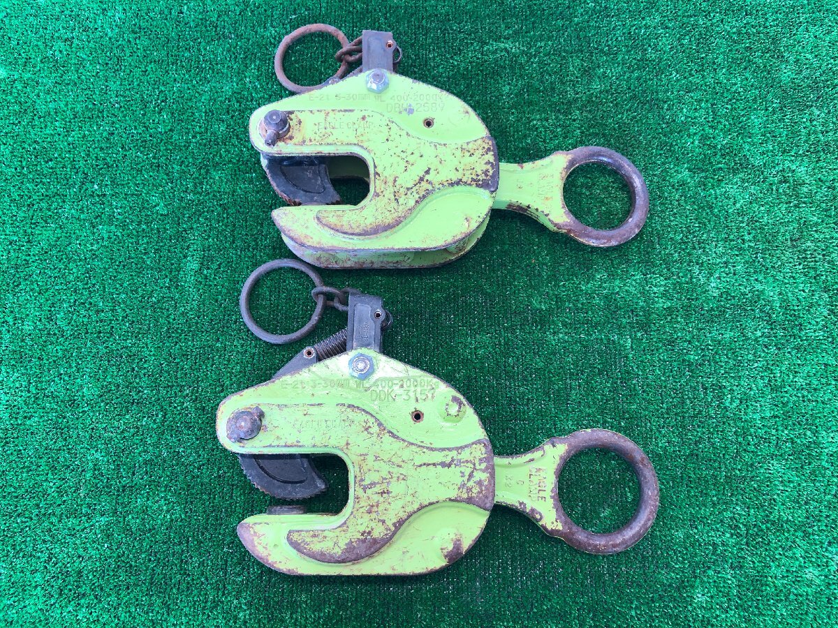 EAGLE CLAMP （イーグルクランプ）縦吊りクランプ E-2t 3-30mm WL400-2000の買取価格を紹介